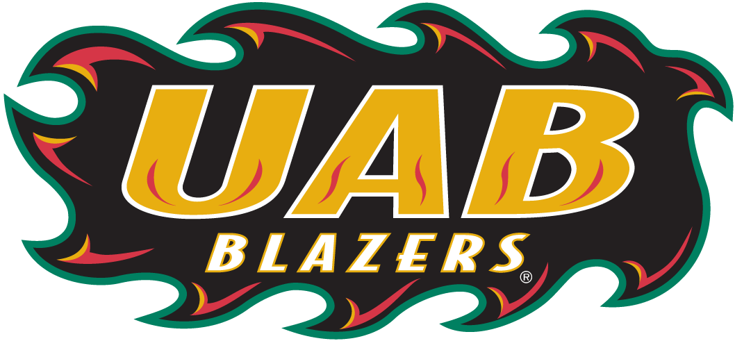 UAB Blazers 1996-Pres Wordmark Logo v3 diy iron on heat transfer